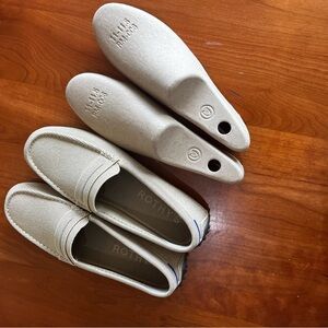 Rothy’s The Driver Loafers – Women’s Size 11, Sand Beige Knit